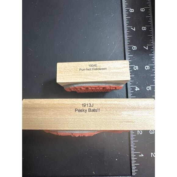 Penny Black Cat Purr-Fect Halloween Rubber Stamp Bundle Margaret Sherry 1904E - Picture 2 of 4